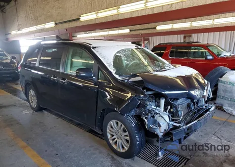 2011 Toyota Sienna Xle from USA, damaged, VIN 5TDYK3DC3BS114965